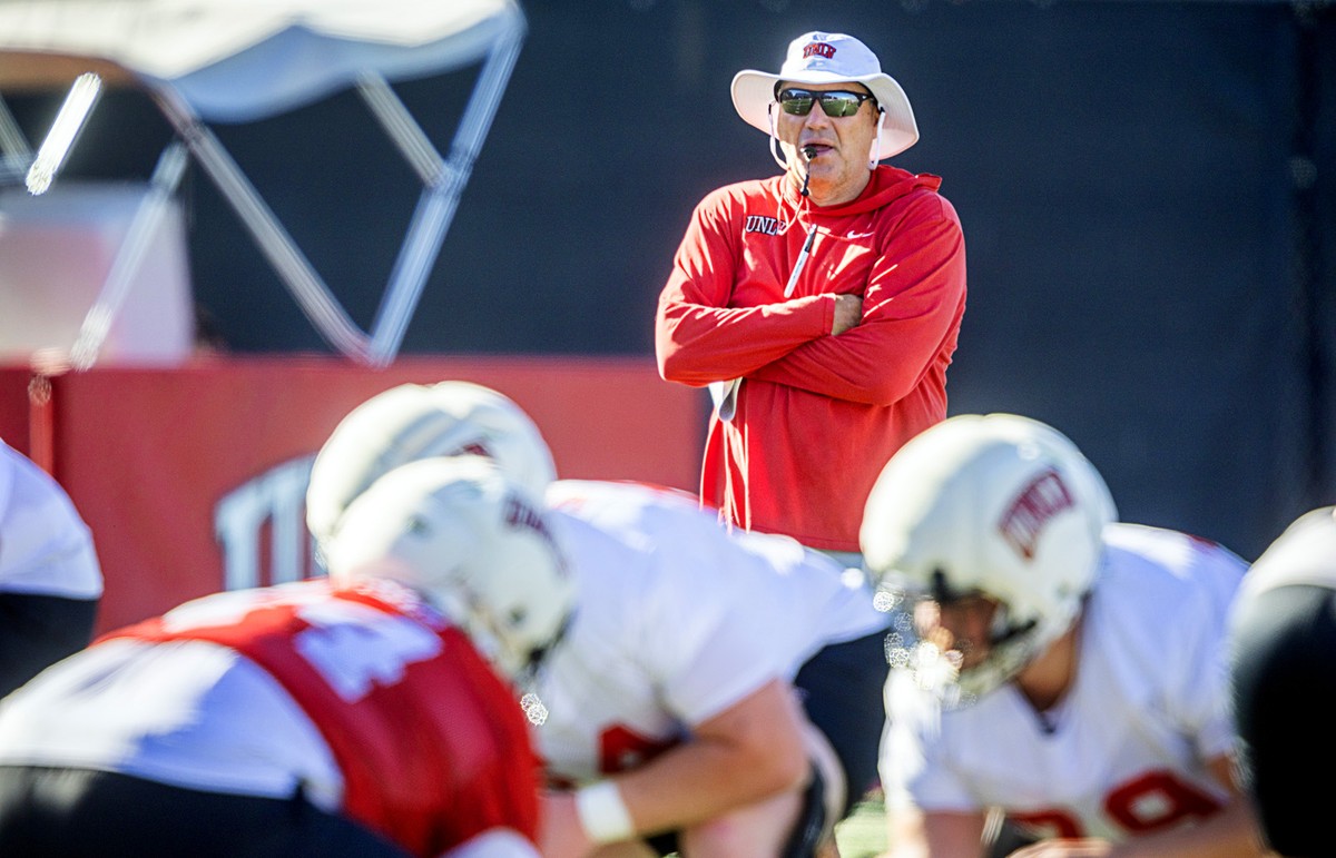 UNLV football opens training camp with familiar faces and high playoff hopes