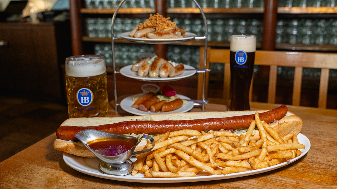 Hofbräuhaus Las Vegas can’t do just one day! National Bratwurst Day will be celebrated all week long!